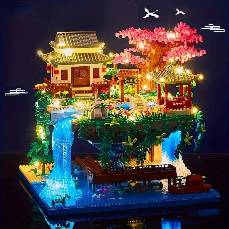 900-Piece DIY Building Block Set