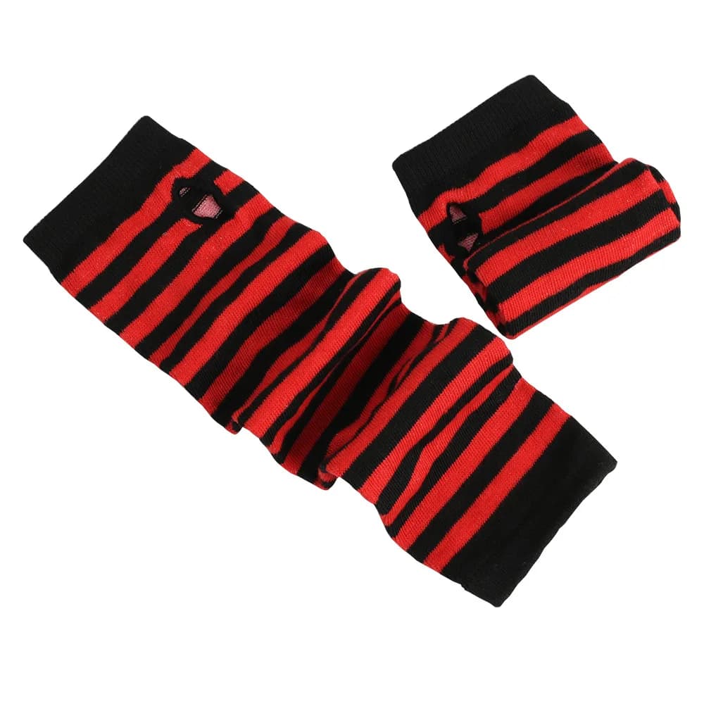 Fingerless Knit Arm Warmers