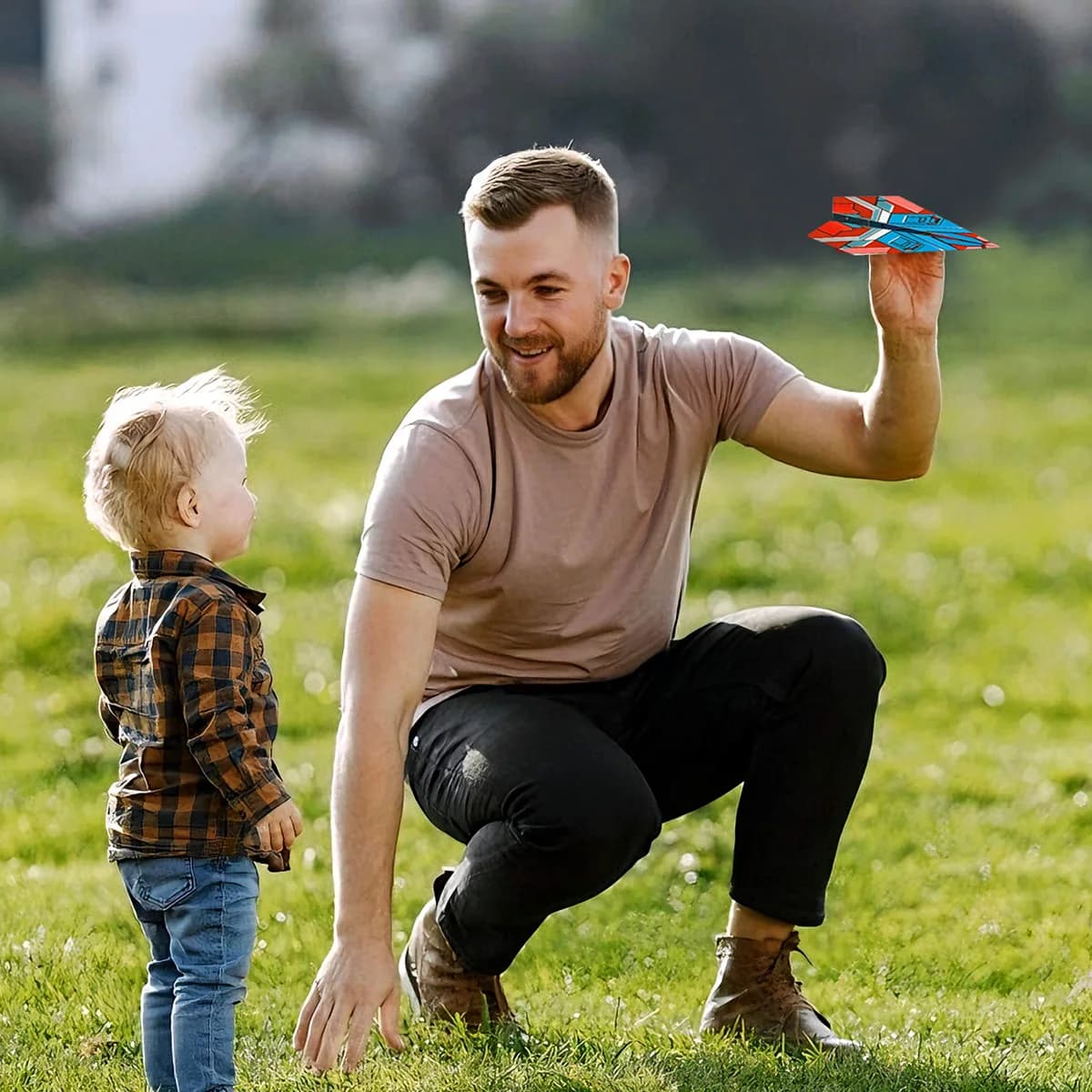 Paper Airplane Kit with 12 Classic Designs