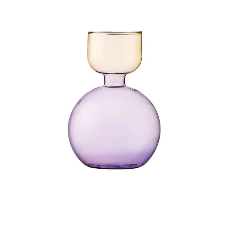 Glass Bud Vase Set of 2