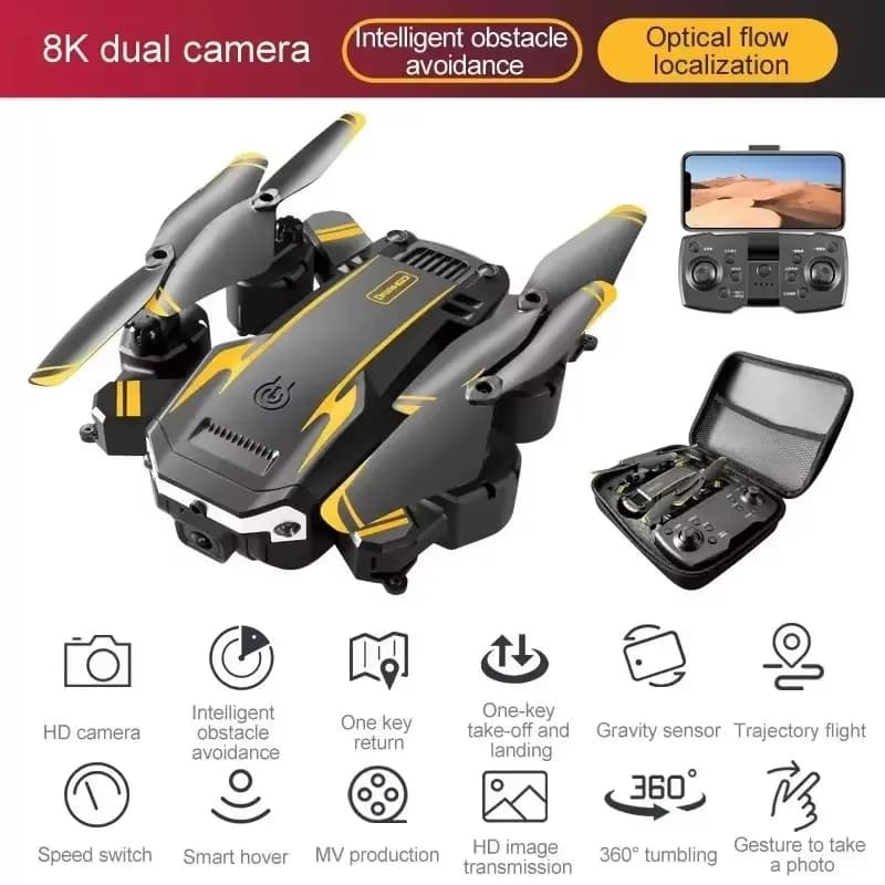 Professional Dual Camera 6K 8K Drone with GPS