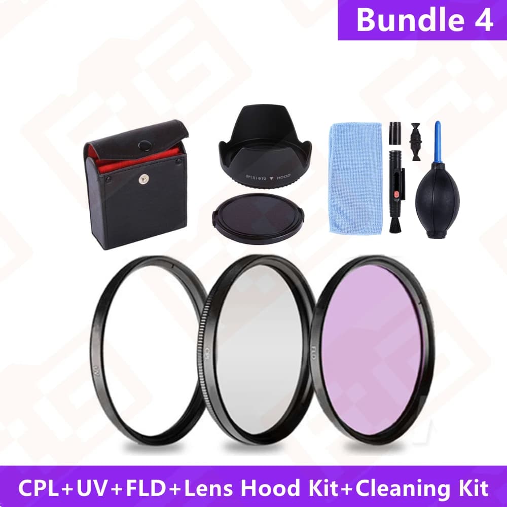 Camera Lens Filter Kit with ND and Macro Lenses