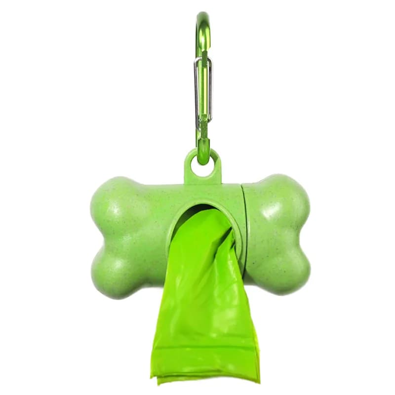 Bone-Shaped Dog Poop Bag Dispenser Holder