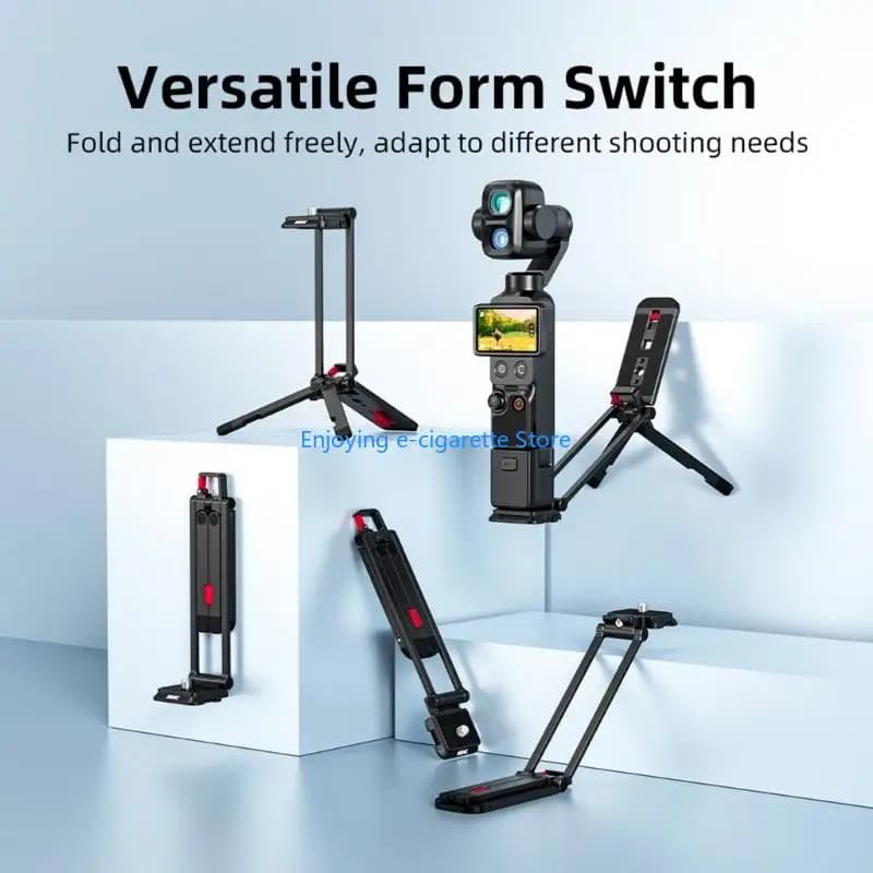 Three-Leg Camera Support Stand with Rotating Top