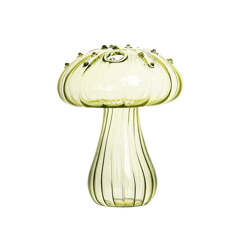 Mushroom Glass Vase
