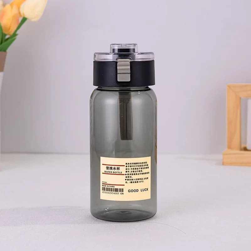 Transparent Kawaii Water Bottle
