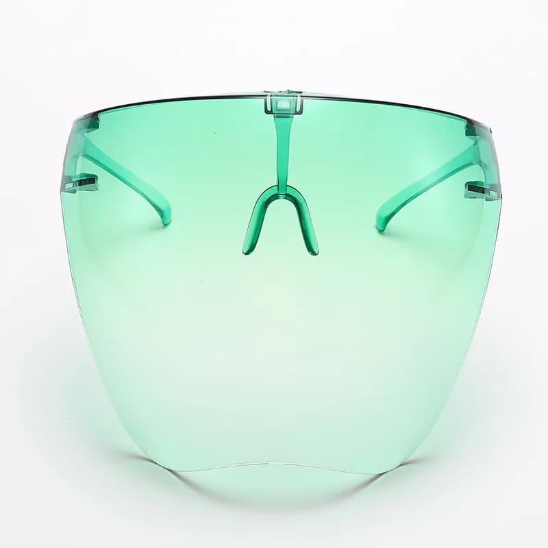 Full Face Sunglasses Mask Women Men Protective Faceshield Glasses Goggles Covered Spherical Lens Anti-Spray Cycling Sunglasses
