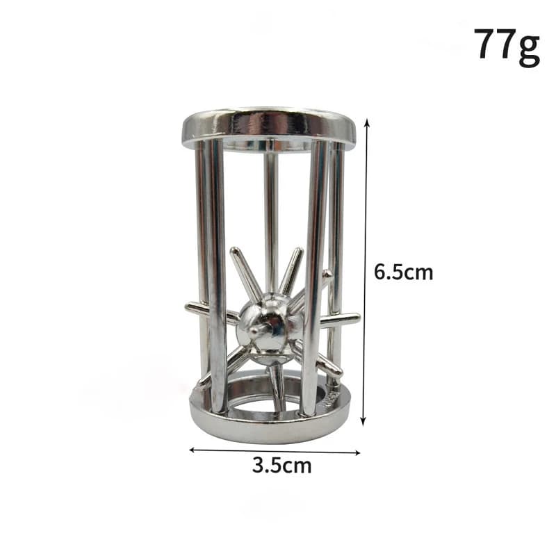 Metal Lock Brain Teaser Puzzle