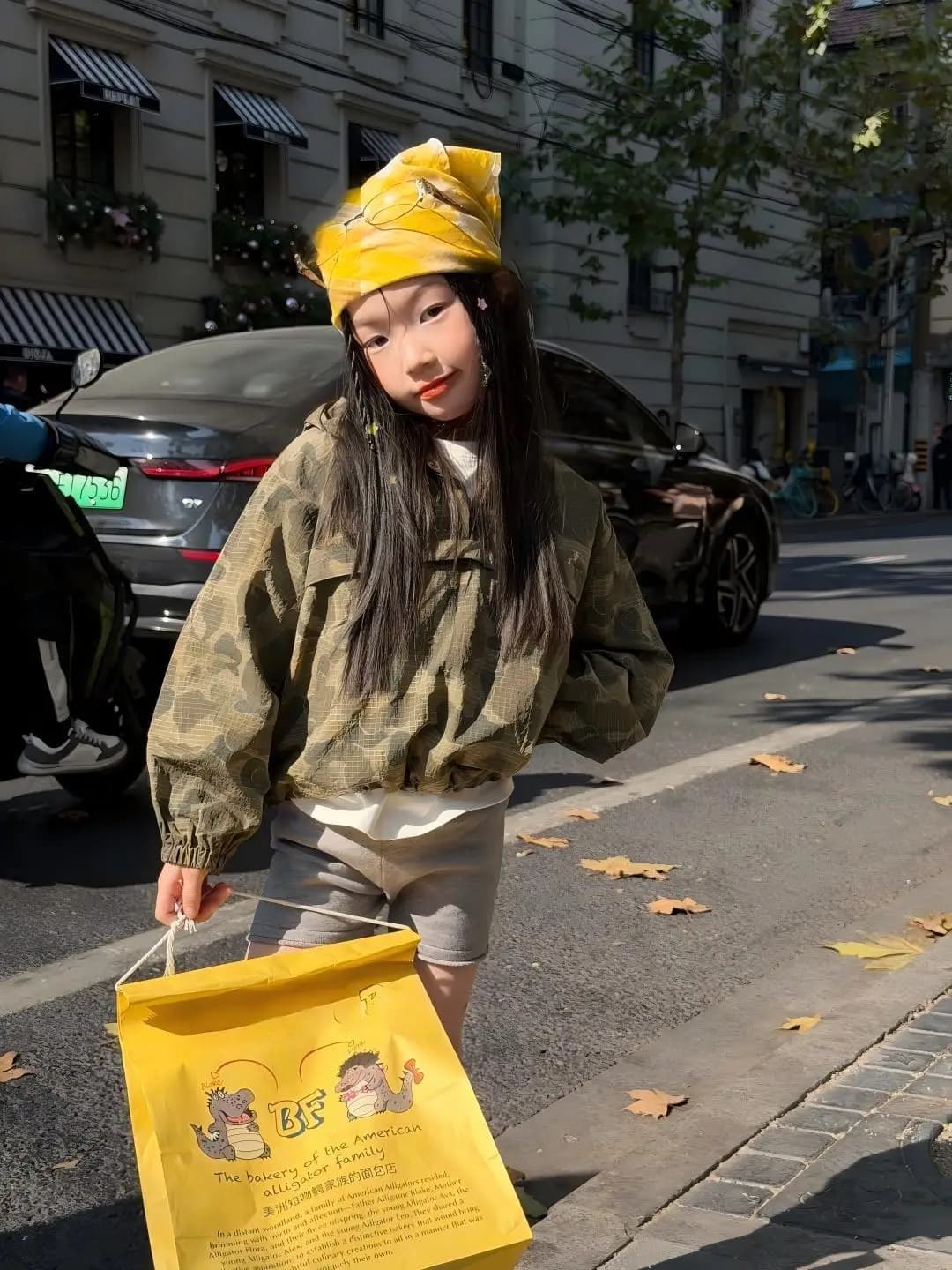 Girls Camouflage Hooded Casual Western Jacket