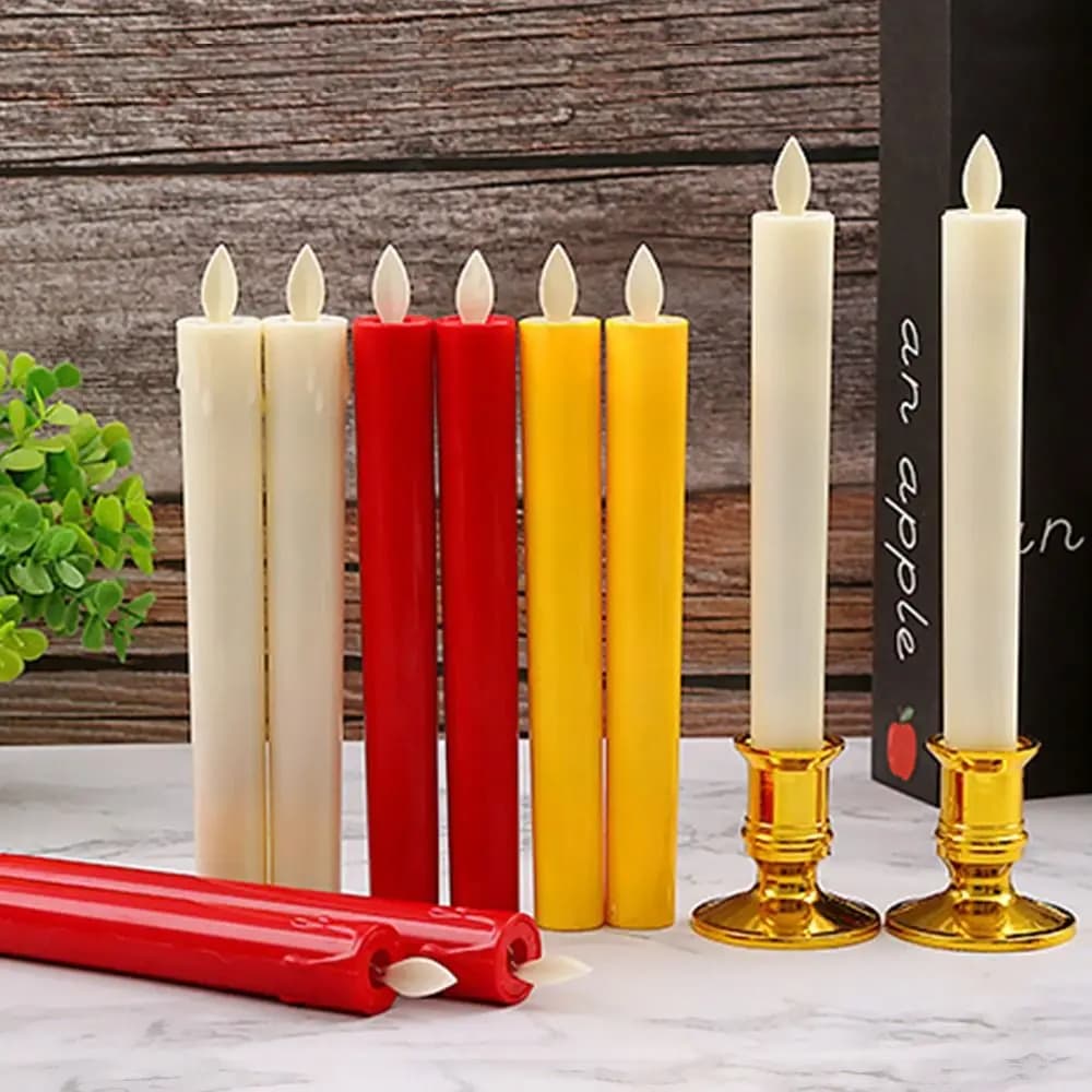Flameless LED Taper Candles