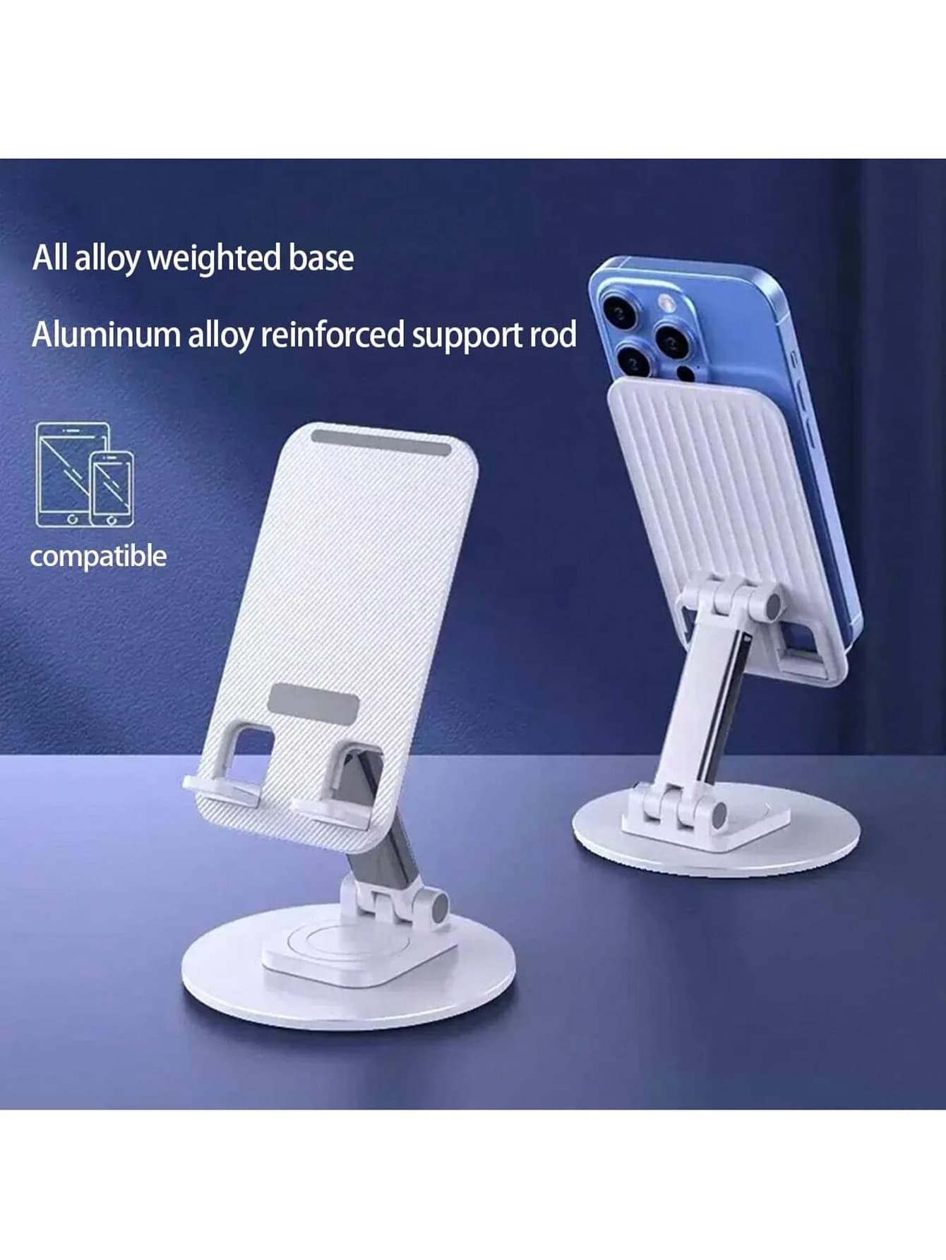 Phone Stand, Desktop Stand, Tablet/Ipad Support, Lazy Support, Home Use, Live Streaming, Folding, Height-Adjustable Stand, Cooli