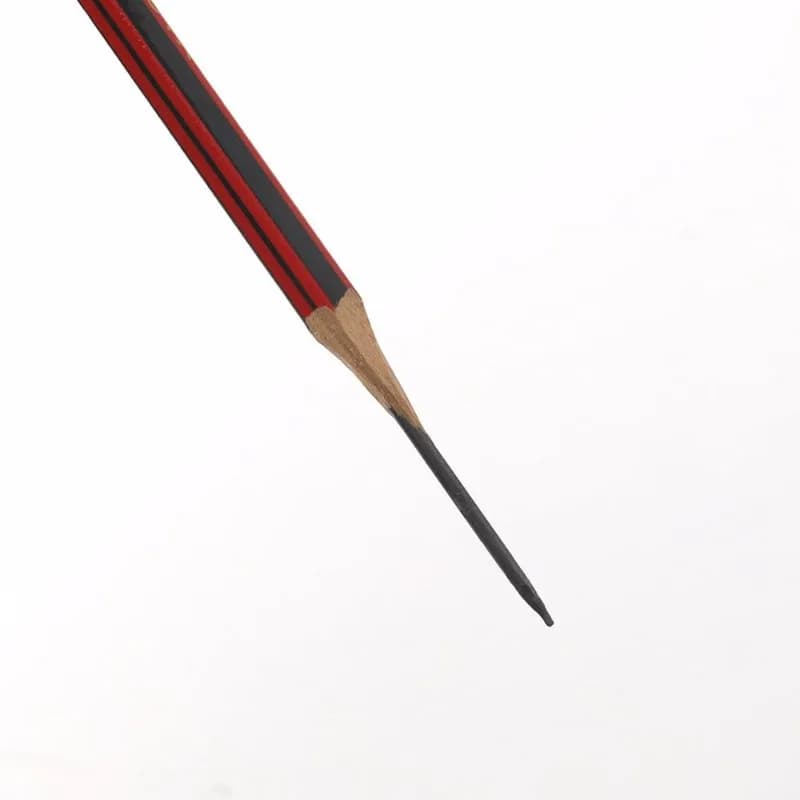 HB Wooden Pencils with Eraser, 10-Pack