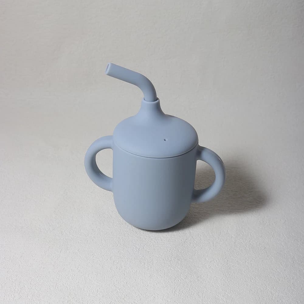 Baby Silicone Sippy Cup 180ml BPA-Free