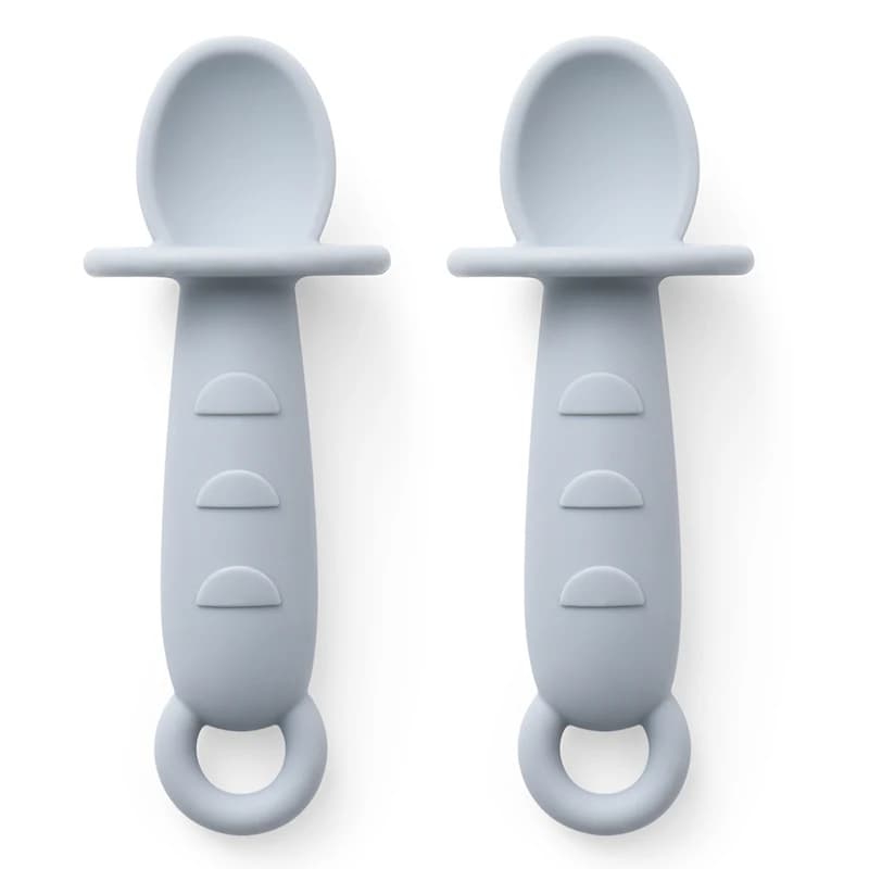 Silicone Self-Feeding Spoons for Baby