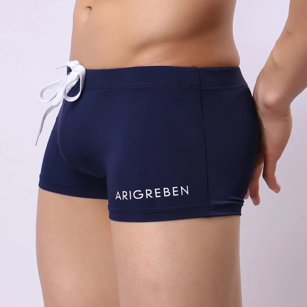 Men's Boxer Brief Swim Shorts