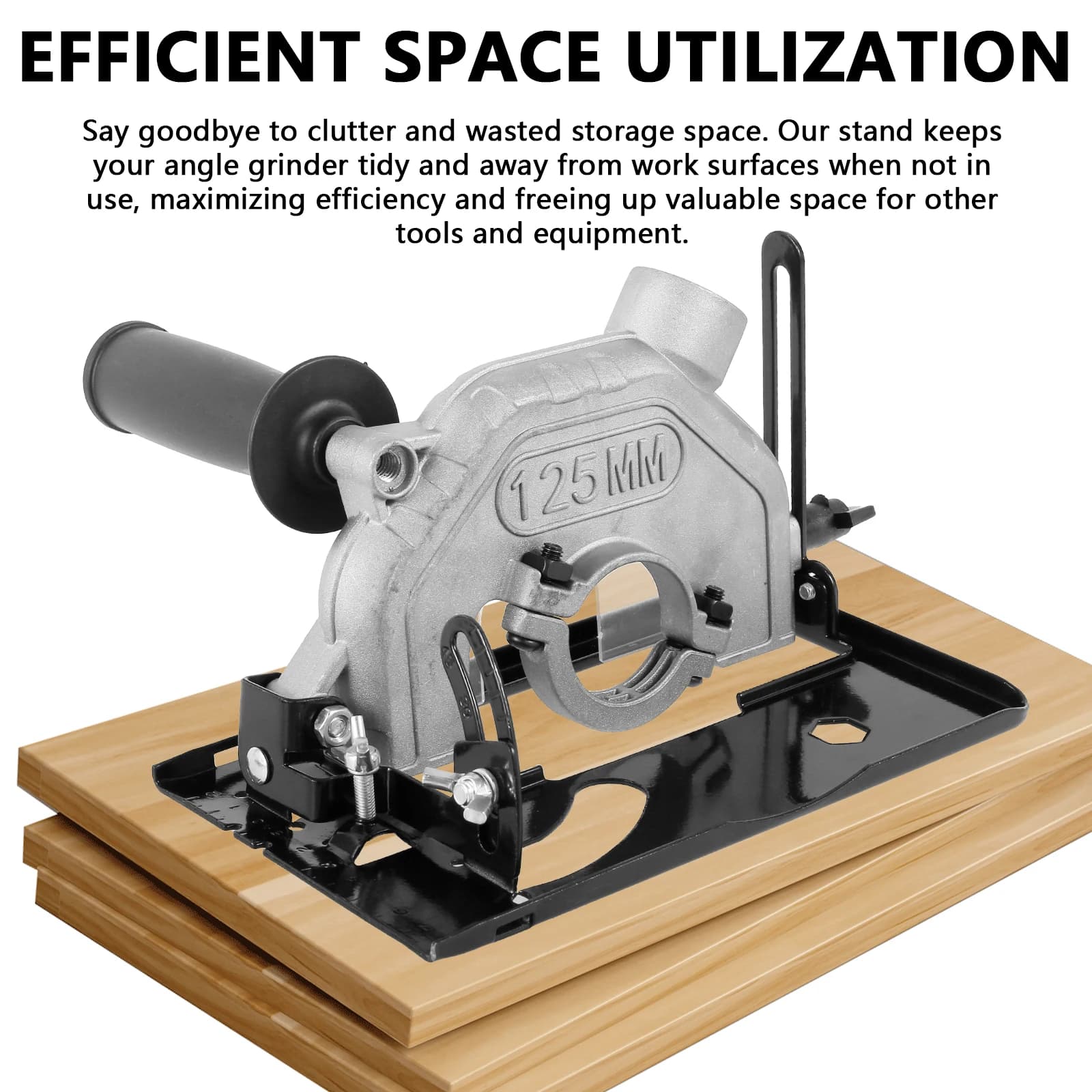 Angle Grinder Stand with Dust Collection Kit
