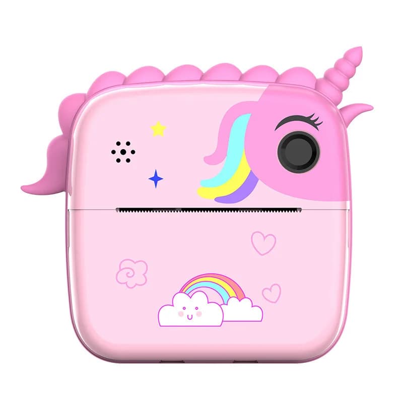 Instant Photo Camera with Printer for Kids