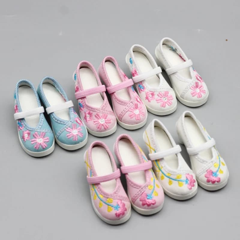 BJD Doll Shoes 1/3 Scale Low Heel