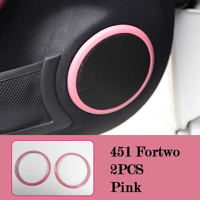 Pink ABS Interior Protective Shell Mercedes Smart 451