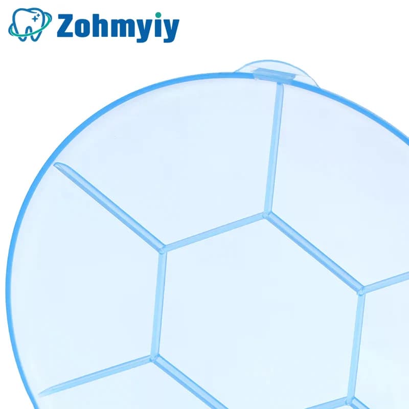 Nail Art Color Palette with Display Stand Plastic UV Gel Polish Holder DIY Drawing Paint Dish Manicure Tool