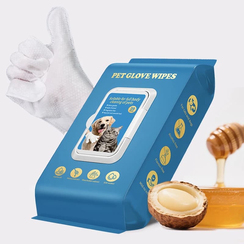 Pet Dry Cleaning Wipes