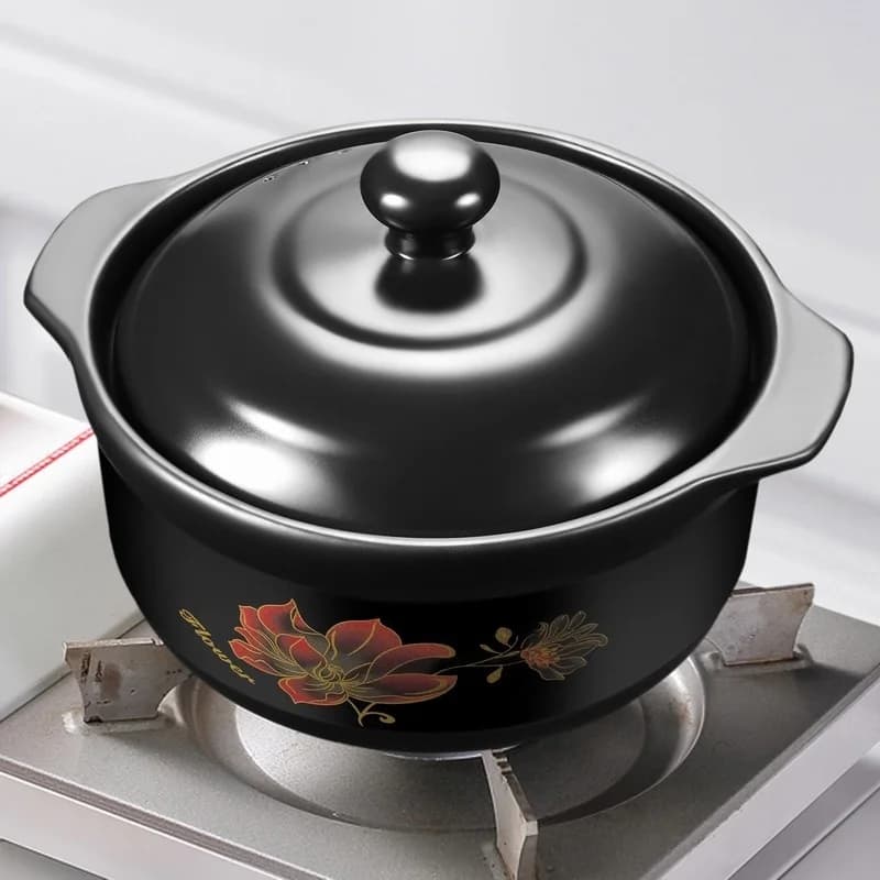 Ceramic Casserole Stew Pot Non-Stick
