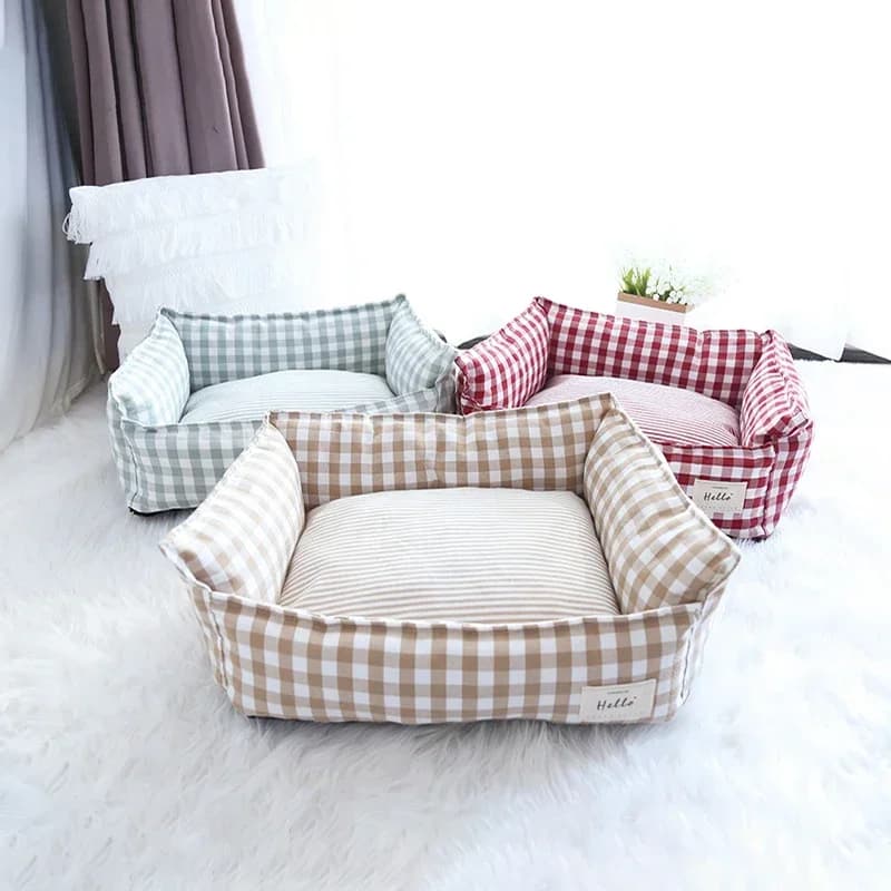 Washable Pet Bed with Cushioning