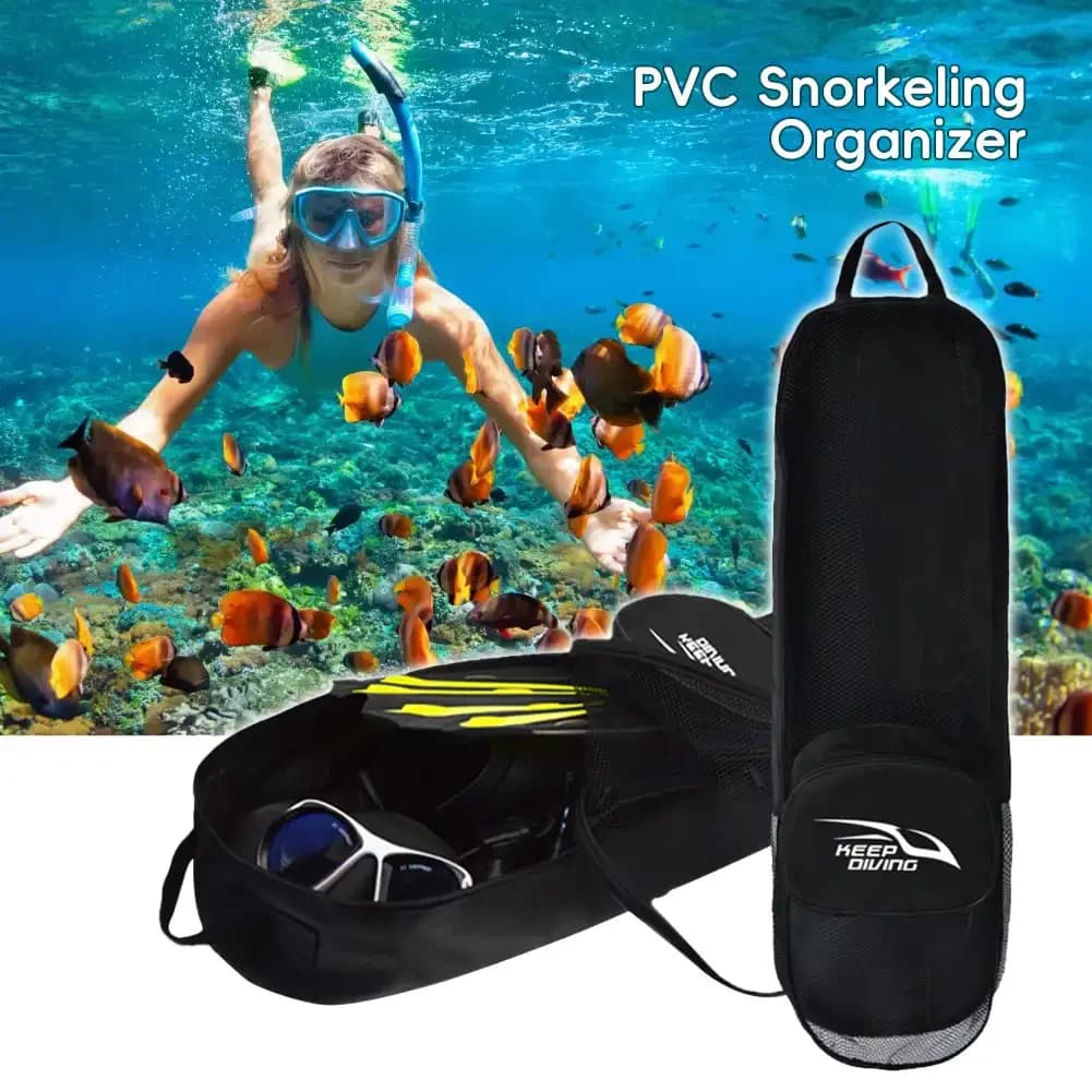 Scuba Diving Snorkeling Gear Mesh Backpack