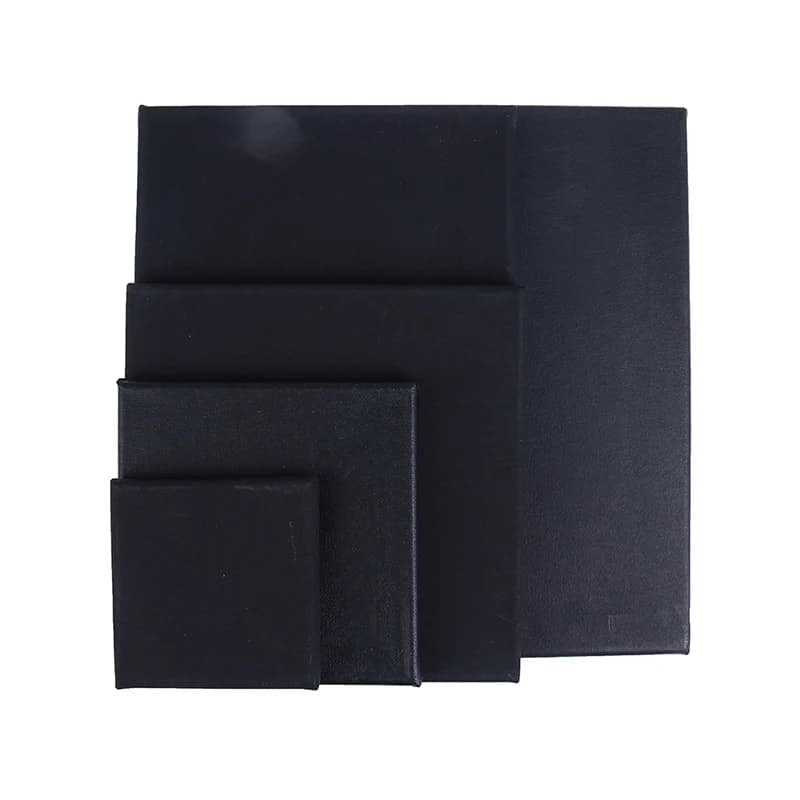 Primed Square Canvas Board with Wooden Frame