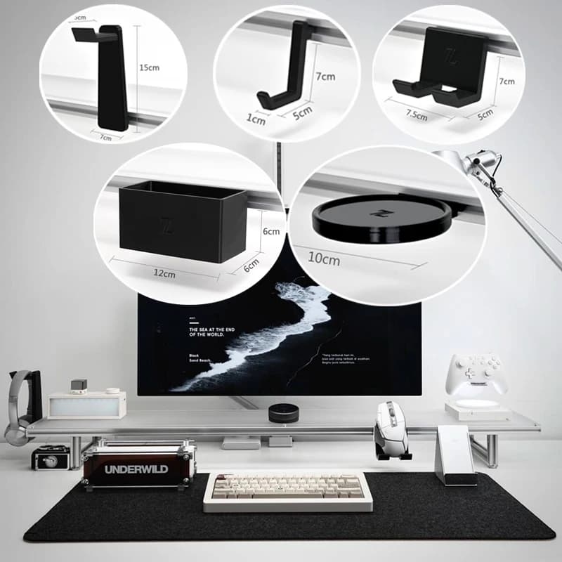 Modular Desktop Accessory Display Stand