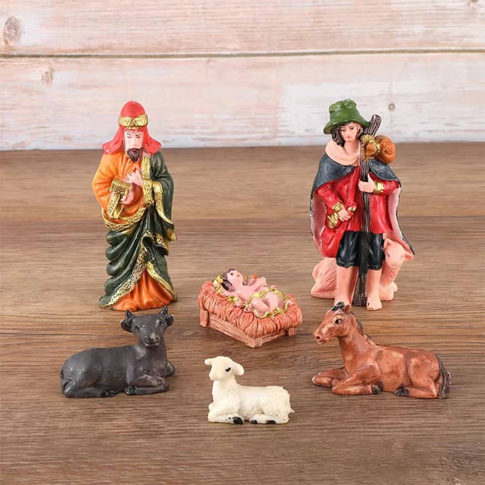 Nativity Scene Figurine Set