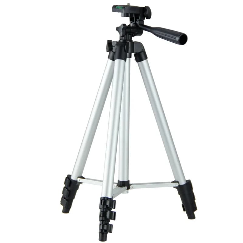 Aluminum Alloy Photography Tripod with Phone Holder