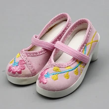 BJD Doll Shoes 1/3 Scale Low Heel