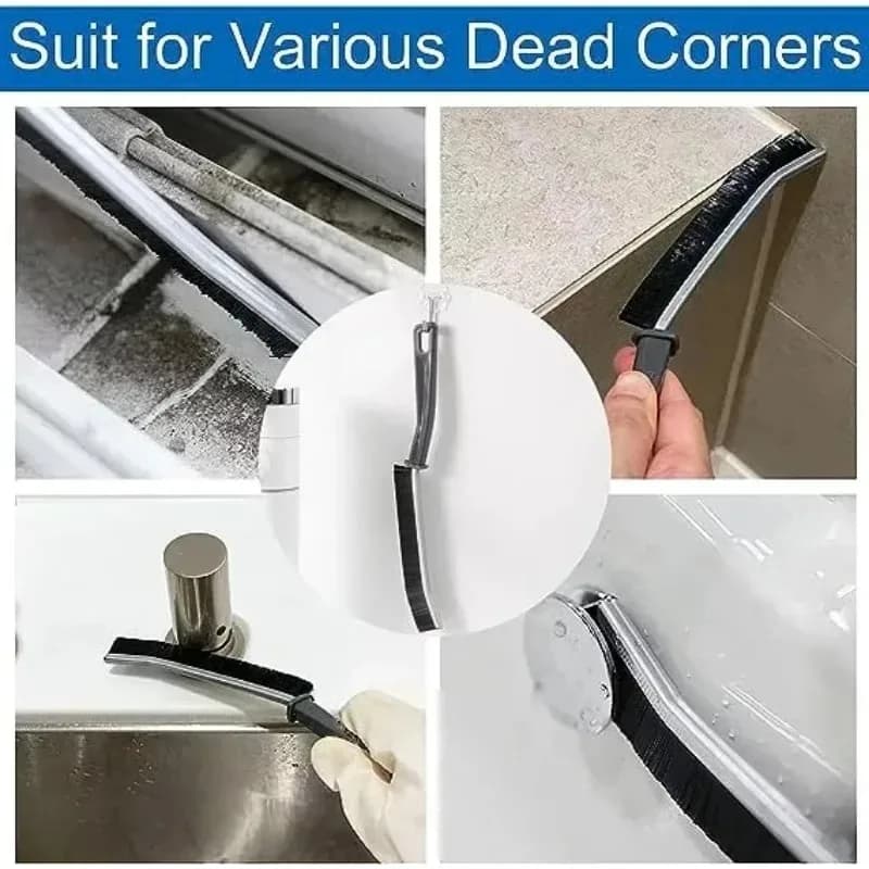 Hard-Bristled Crevice Cleaning Brush Grout Cleaner Scrub Brush Deep Tile Joints Crevice Gap Cleaning Brush Tools Accessories