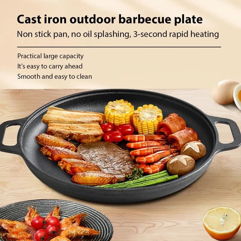 Non-Stick Cast Iron Skillet
