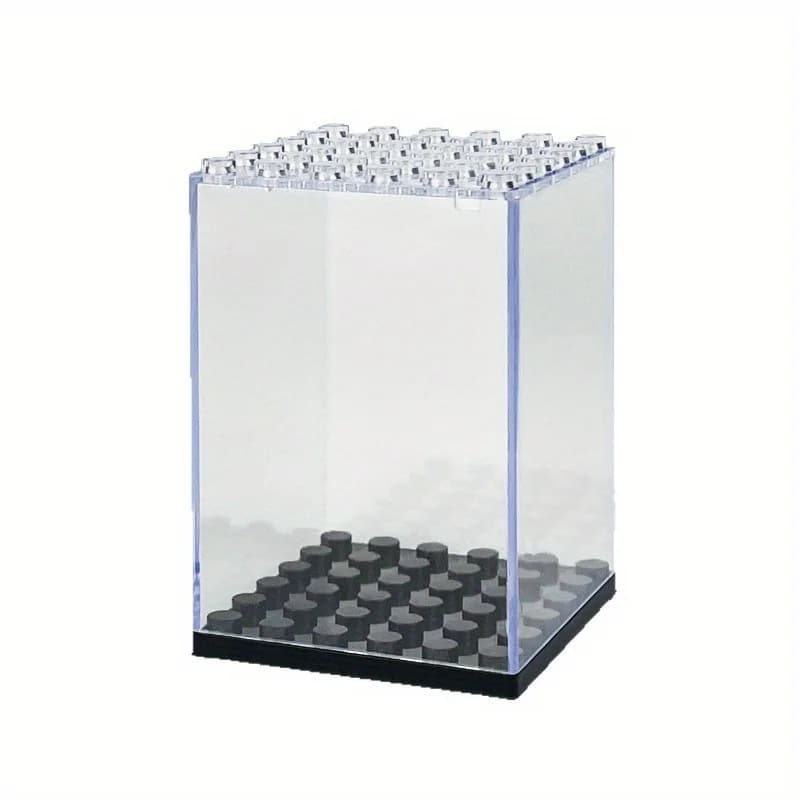 Transparent Display Case for Collectible Figures