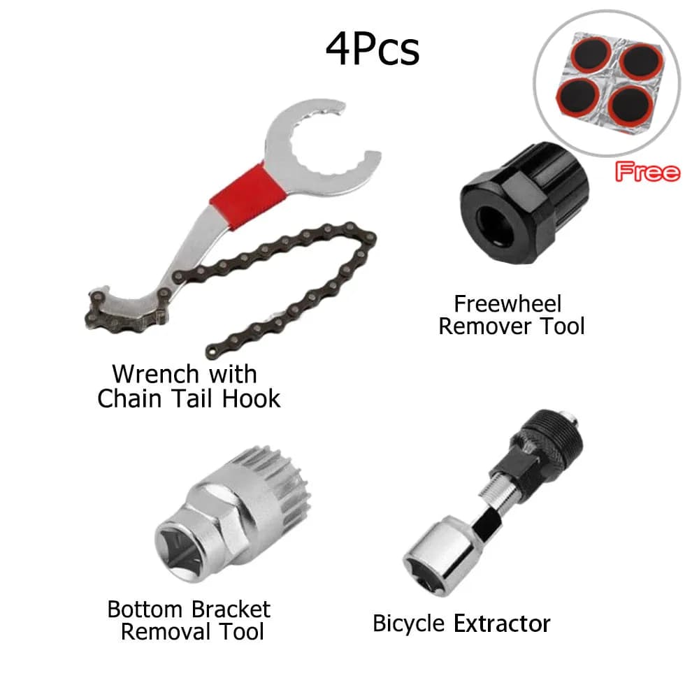 Bike Repair Tool Kit with Chain Breaker and Crank Puller