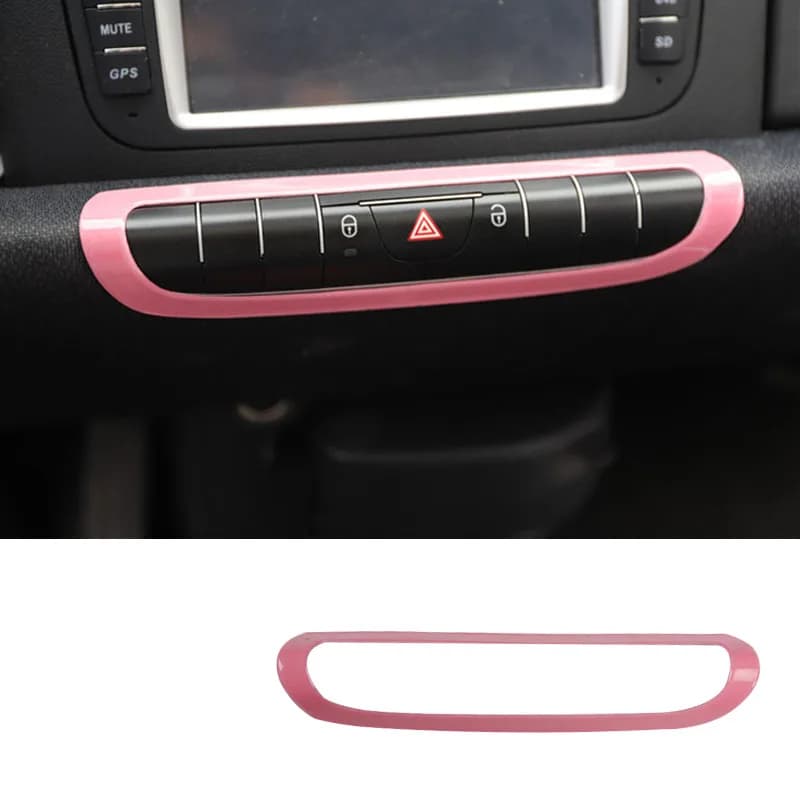 Pink ABS Interior Protective Shell Mercedes Smart 451