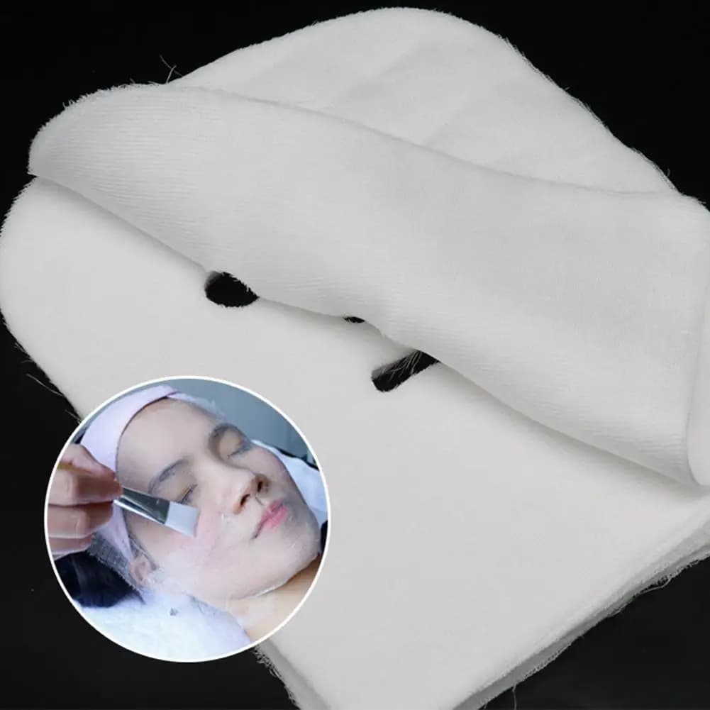 Facial Gauze Mask Sheets - 50 Pack