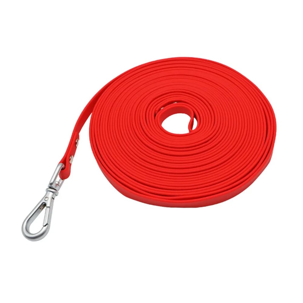 Long PVC Waterproof Dog Leash Traction Lead