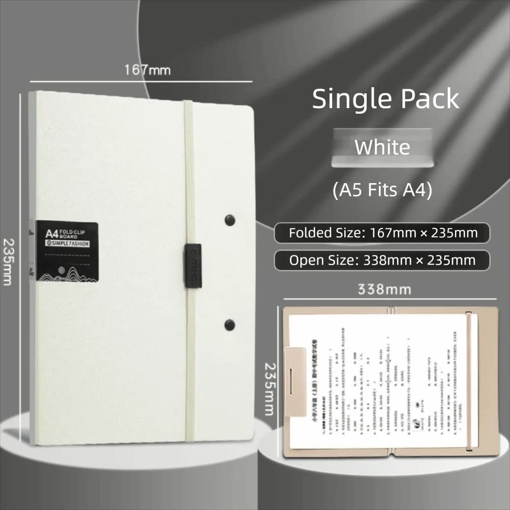 Foldable A4 to A5 File Folder