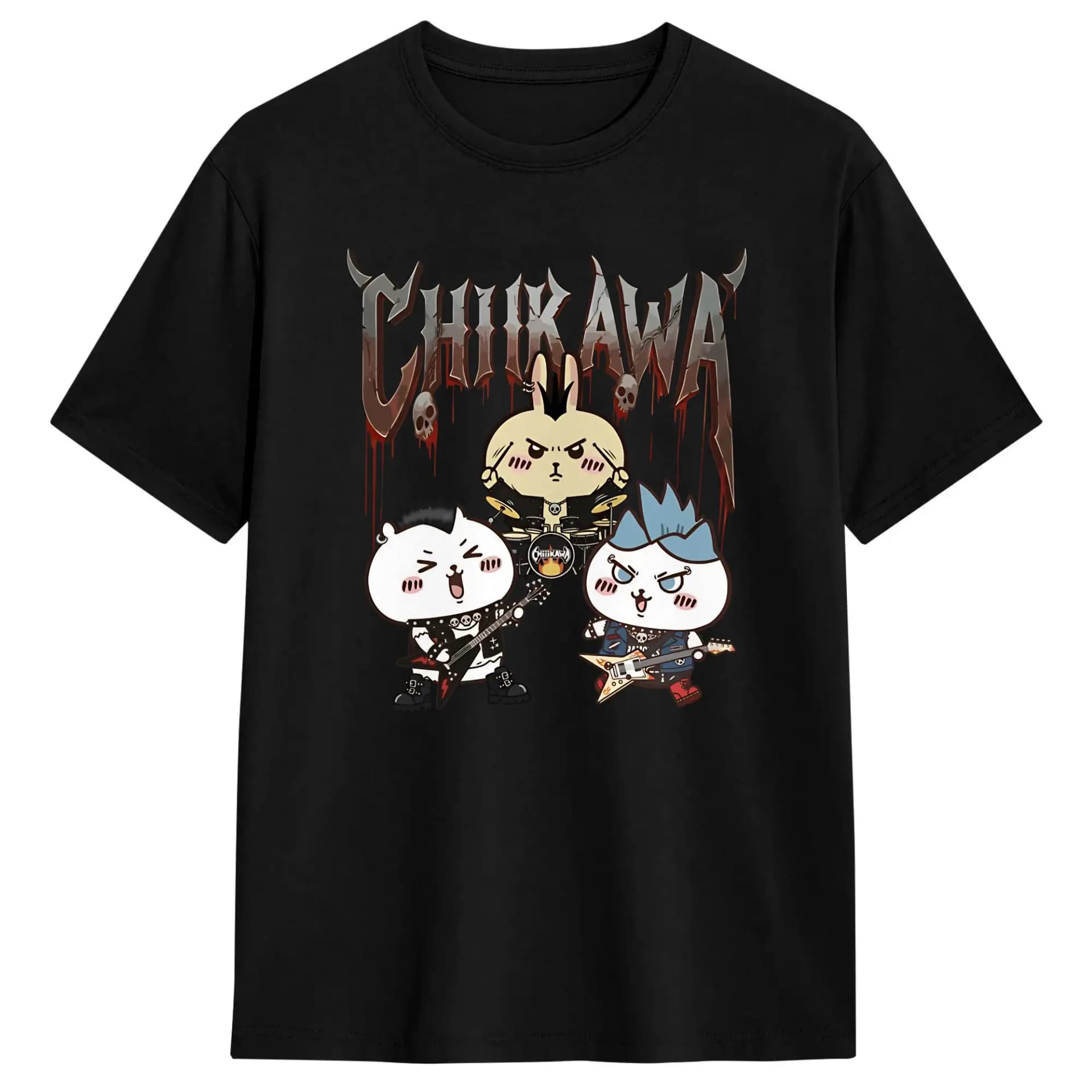 Cotton T-Shirt Y2K Casual Summer Tee