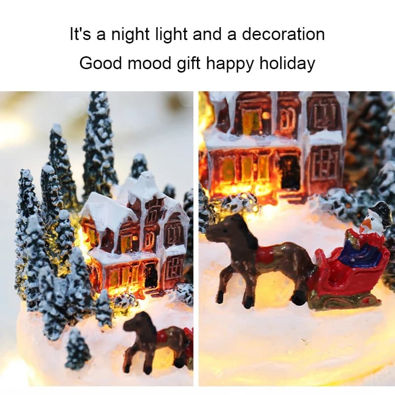 Christmas House LED Night Light
