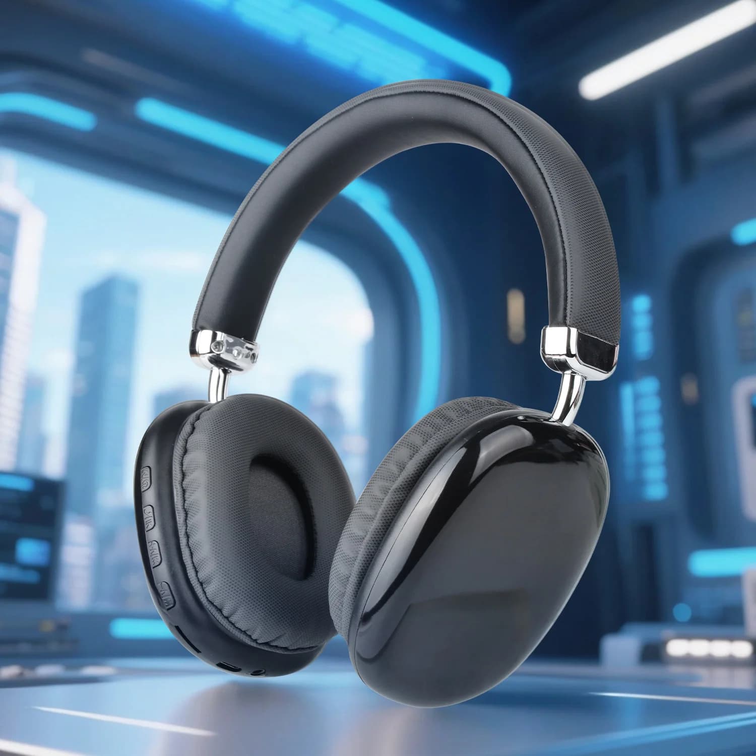 Wireless Over-Ear Headphones with 360° Sound