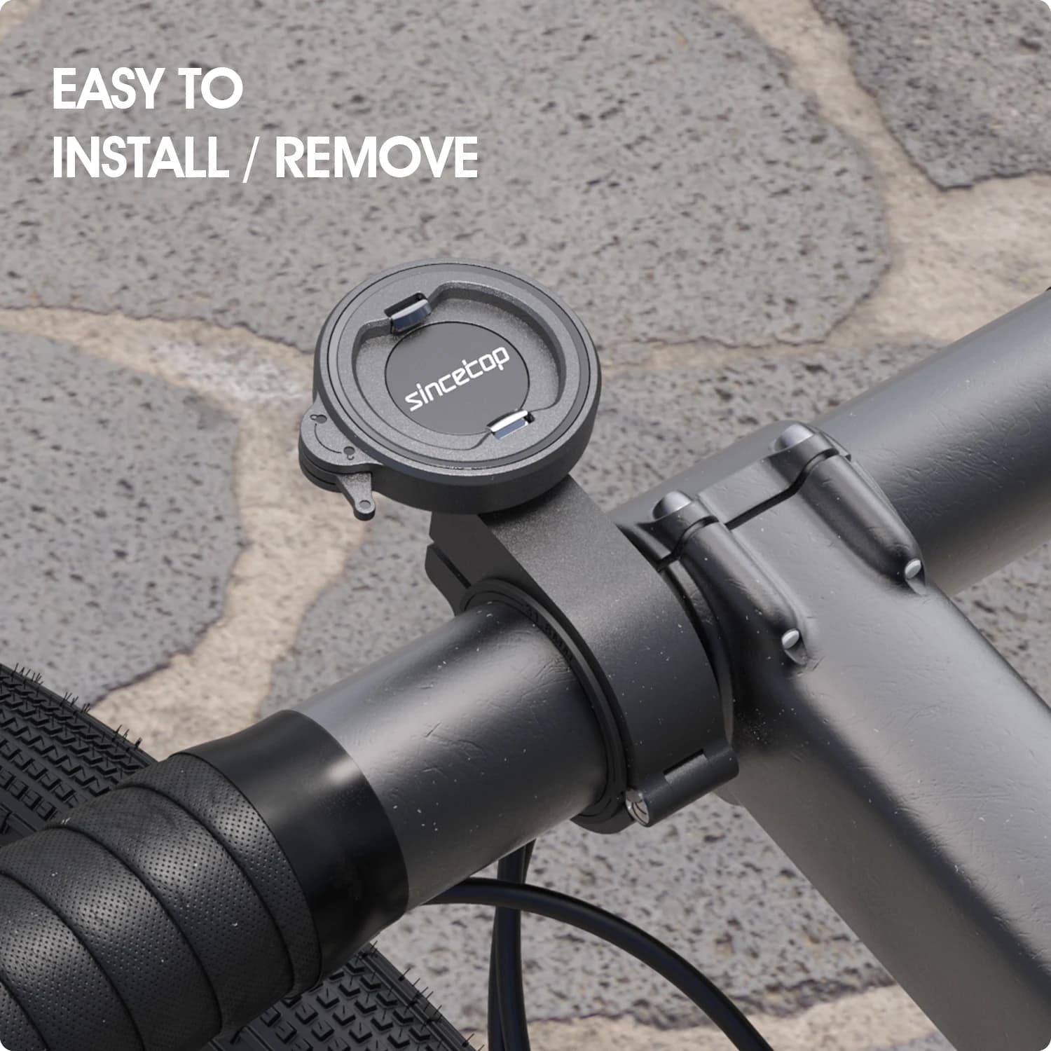 Bike Phone Holder, Motorcycle Handlebar Phone Mount,Quick Lock & Release Mountain/Road Bicycle/MTB/Scooter/Electric Phone Stand