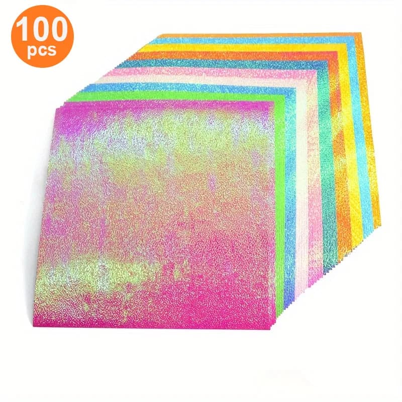 Pearlescent DIY Handmade Paper, 100 Sheets