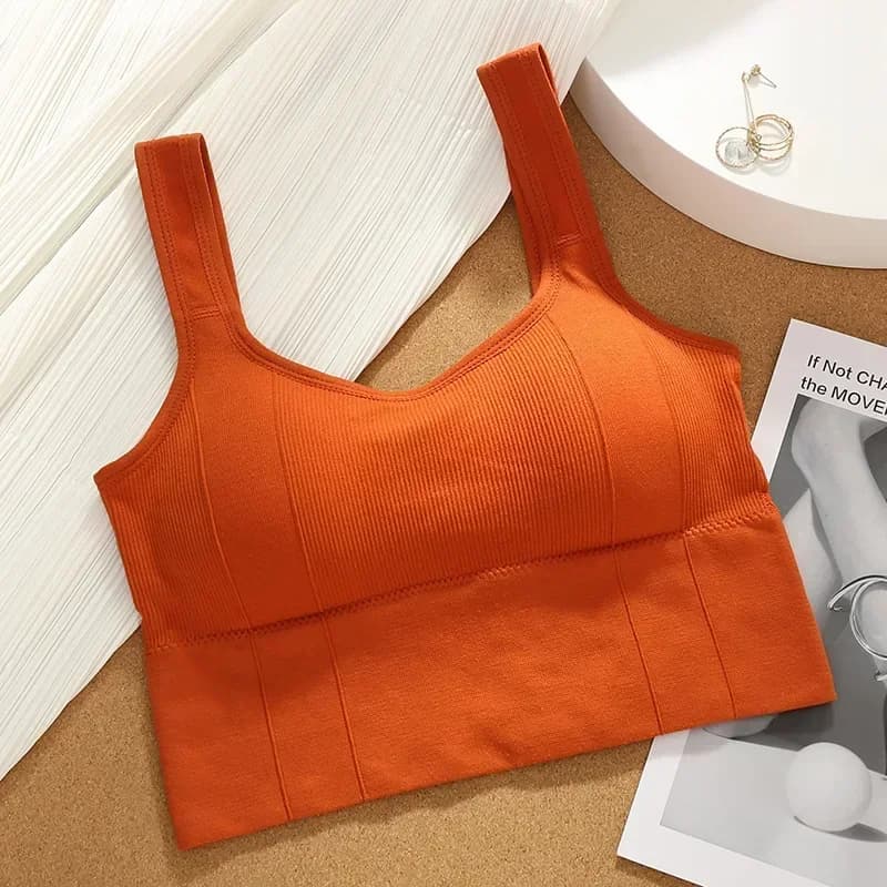 Seamless Padded Sports Bra