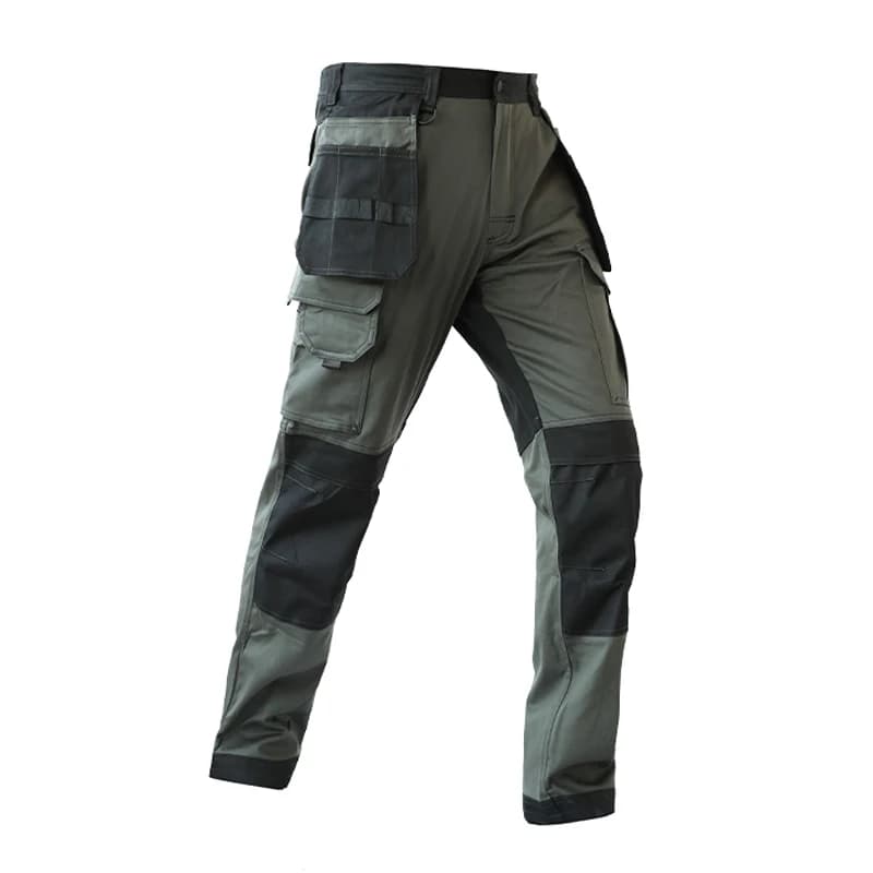Men's Multifunctional Work Pants with Reflective Tape