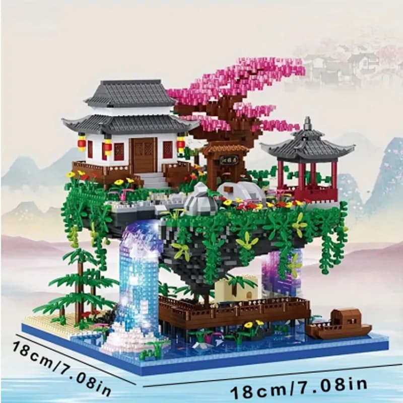 900-Piece DIY Building Block Set