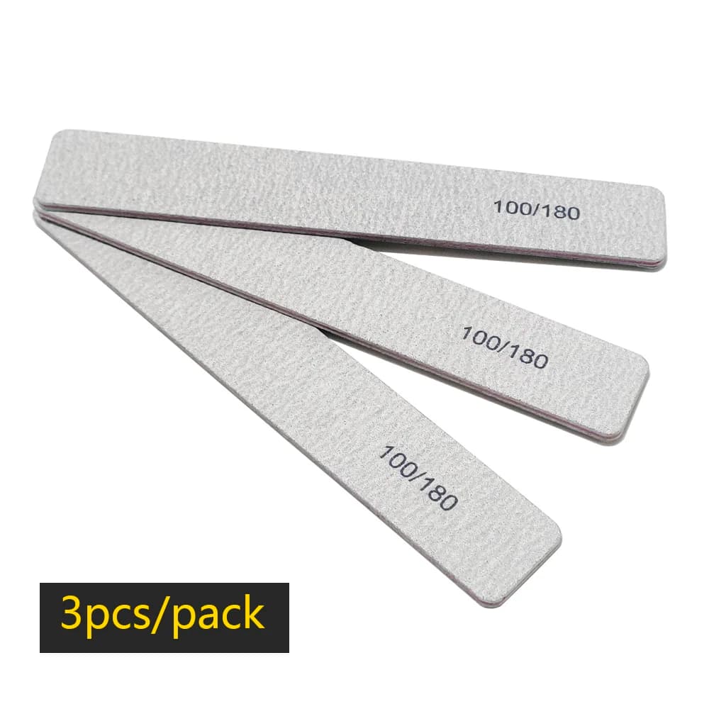Half Moon Nail File Buffer 100/180 Grit